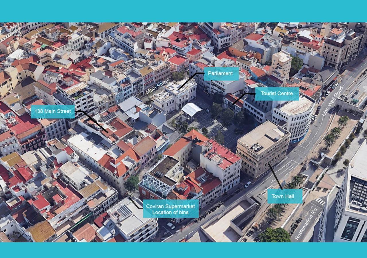 Apartmán Gibraltar Town Centre Flat With Roof Terrace Exteriér fotografie